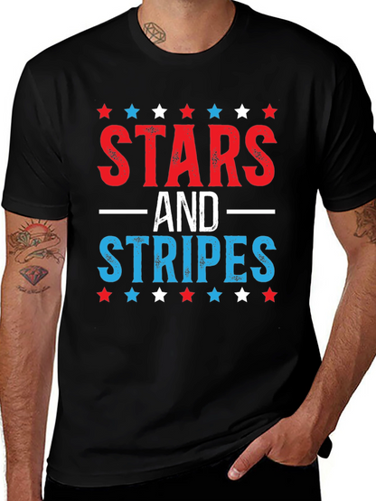 Stars and Stripes Patriotic T-Shirt