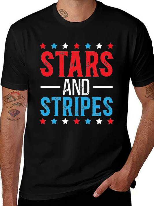 Stars and Stripes Patriotic T-Shirt