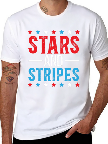 Stars and Stripes Patriotic T-Shirt