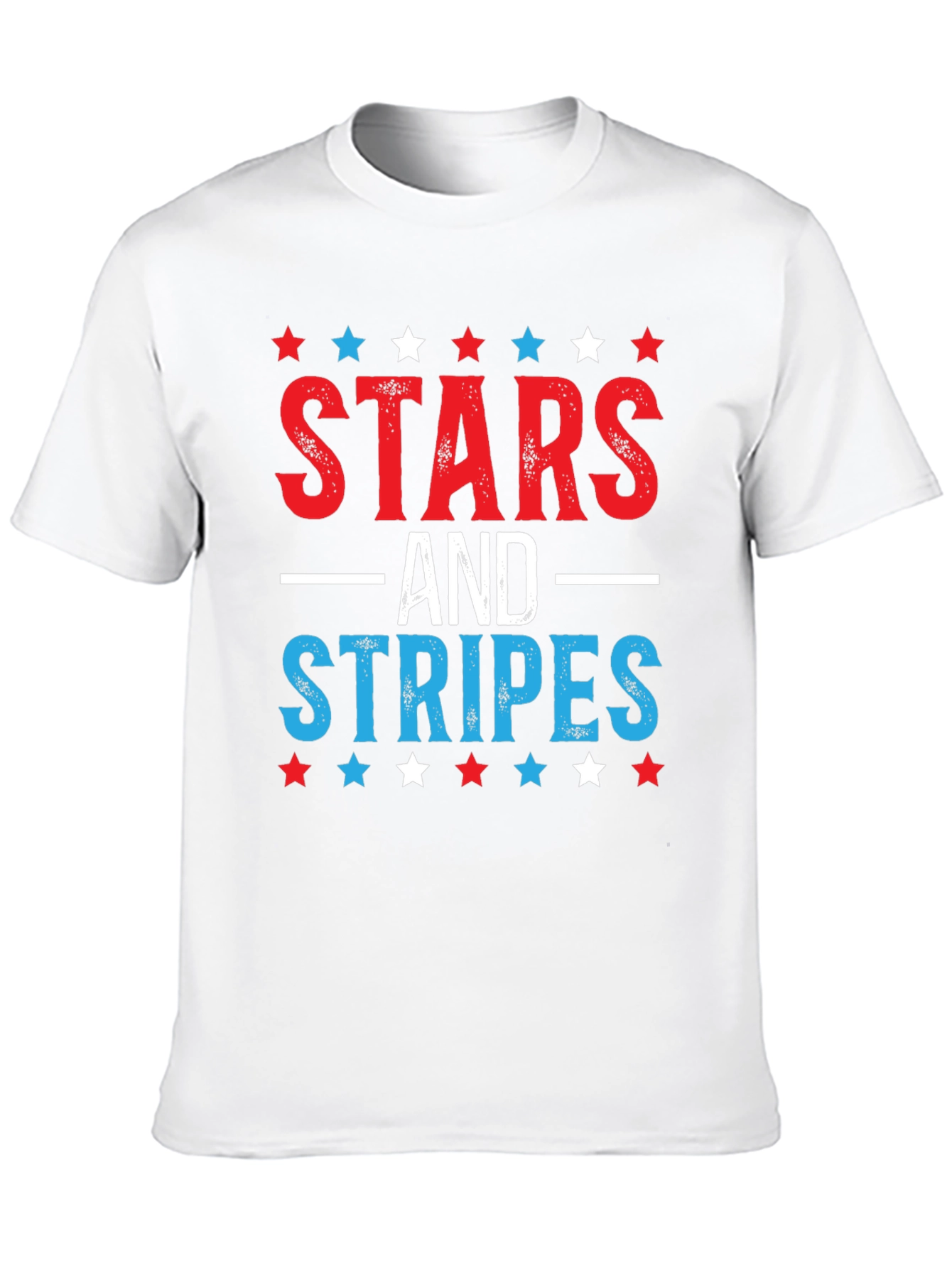 Stars and Stripes Patriotic T-Shirt