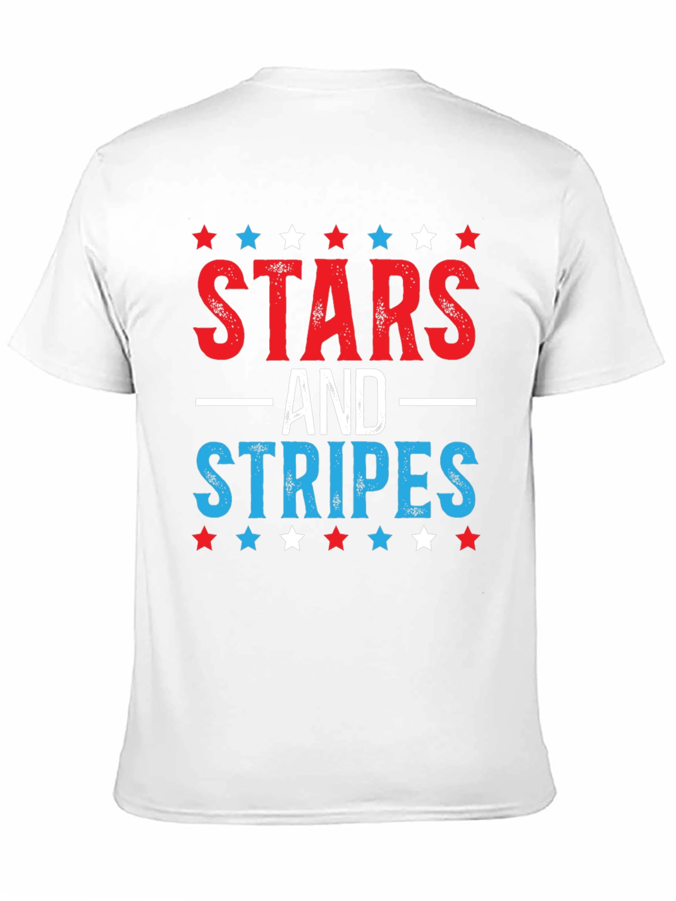 Stars and Stripes Patriotic T-Shirt