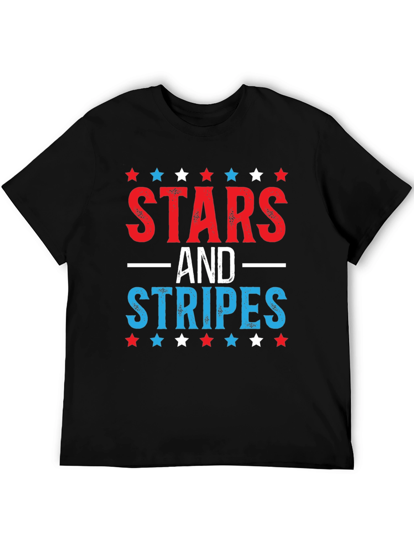 Stars and Stripes Patriotic T-Shirt