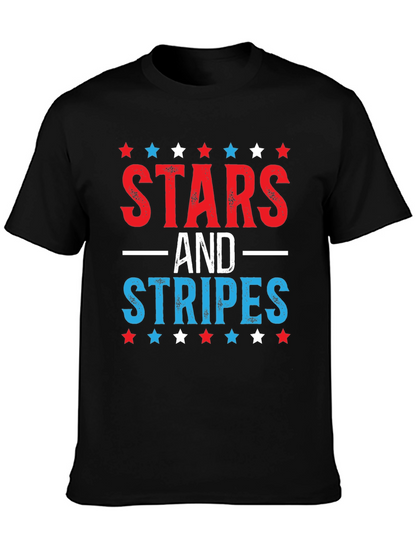 Stars and Stripes Patriotic T-Shirt
