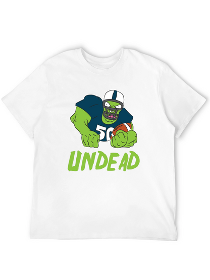 Undead Football T-Shirt - Unique Zombie Sports Tee