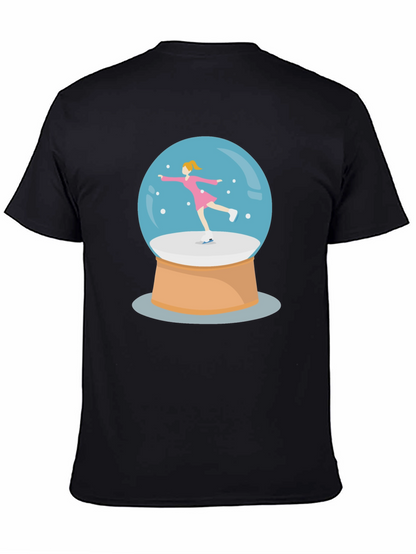 Snow Globe Skater Graphic Tee