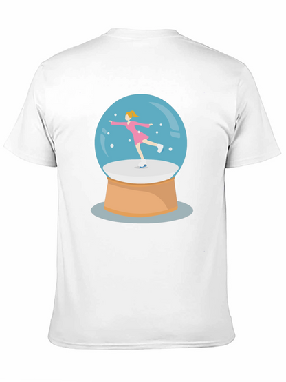 Snow Globe Skater Graphic Tee