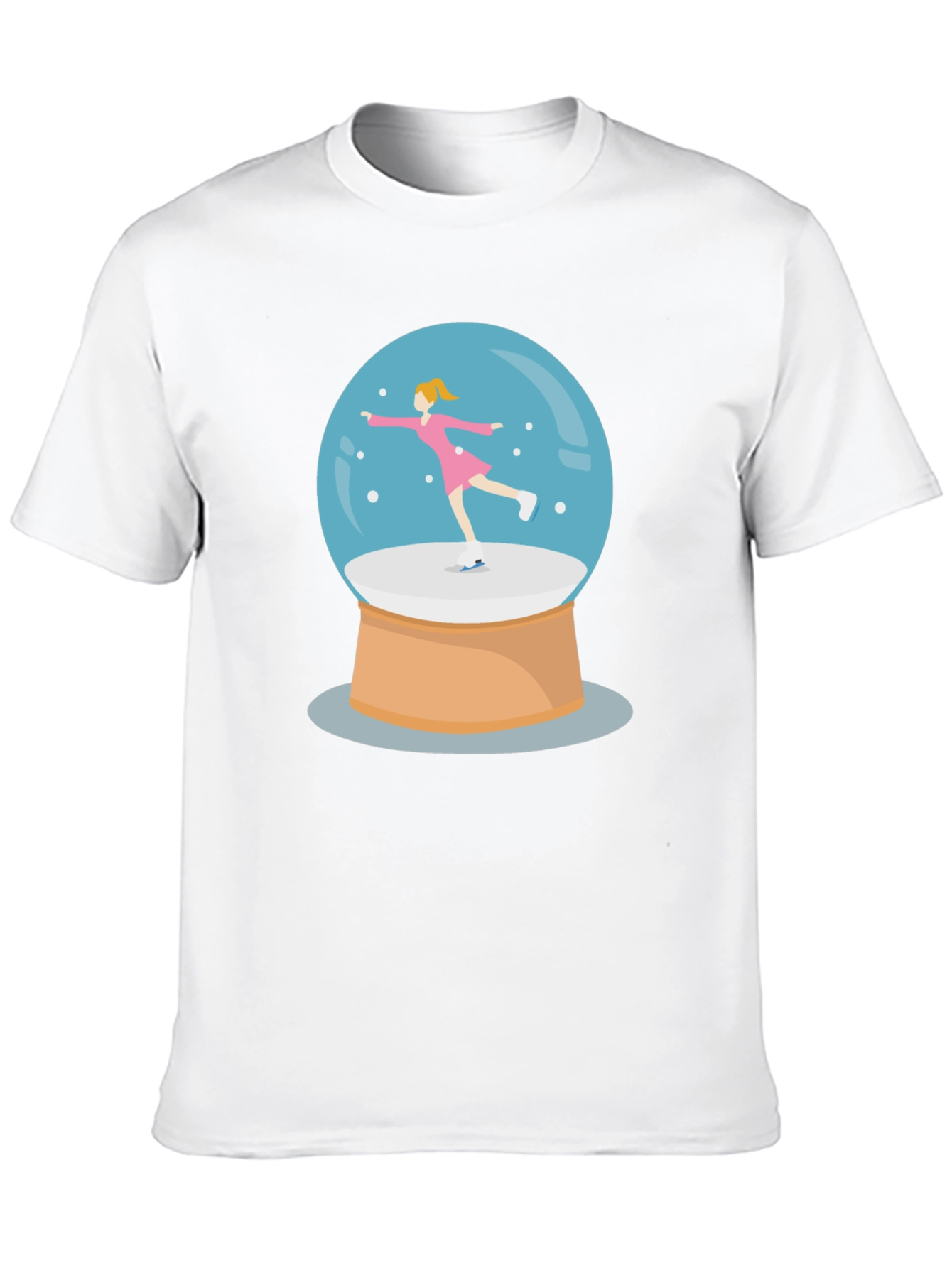 Snow Globe Skater Graphic Tee