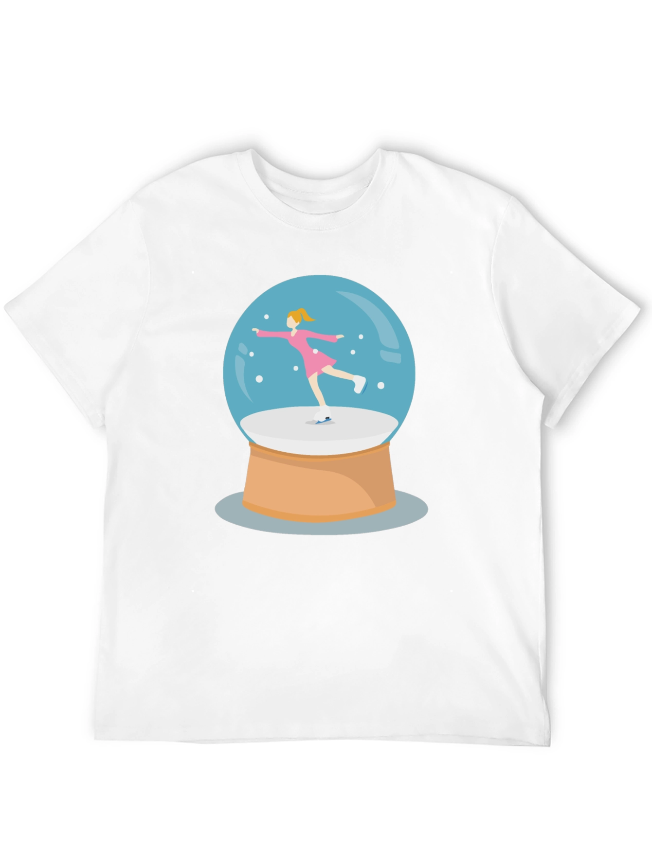 Snow Globe Skater Graphic Tee