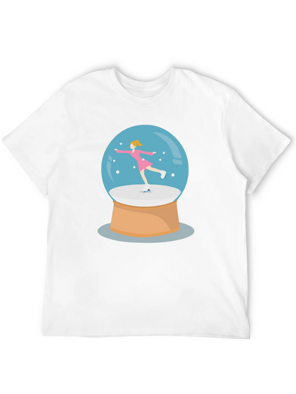 Snow Globe Skater Graphic Tee