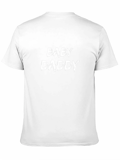 Baby Daddy Funny Graphic Tee - Black