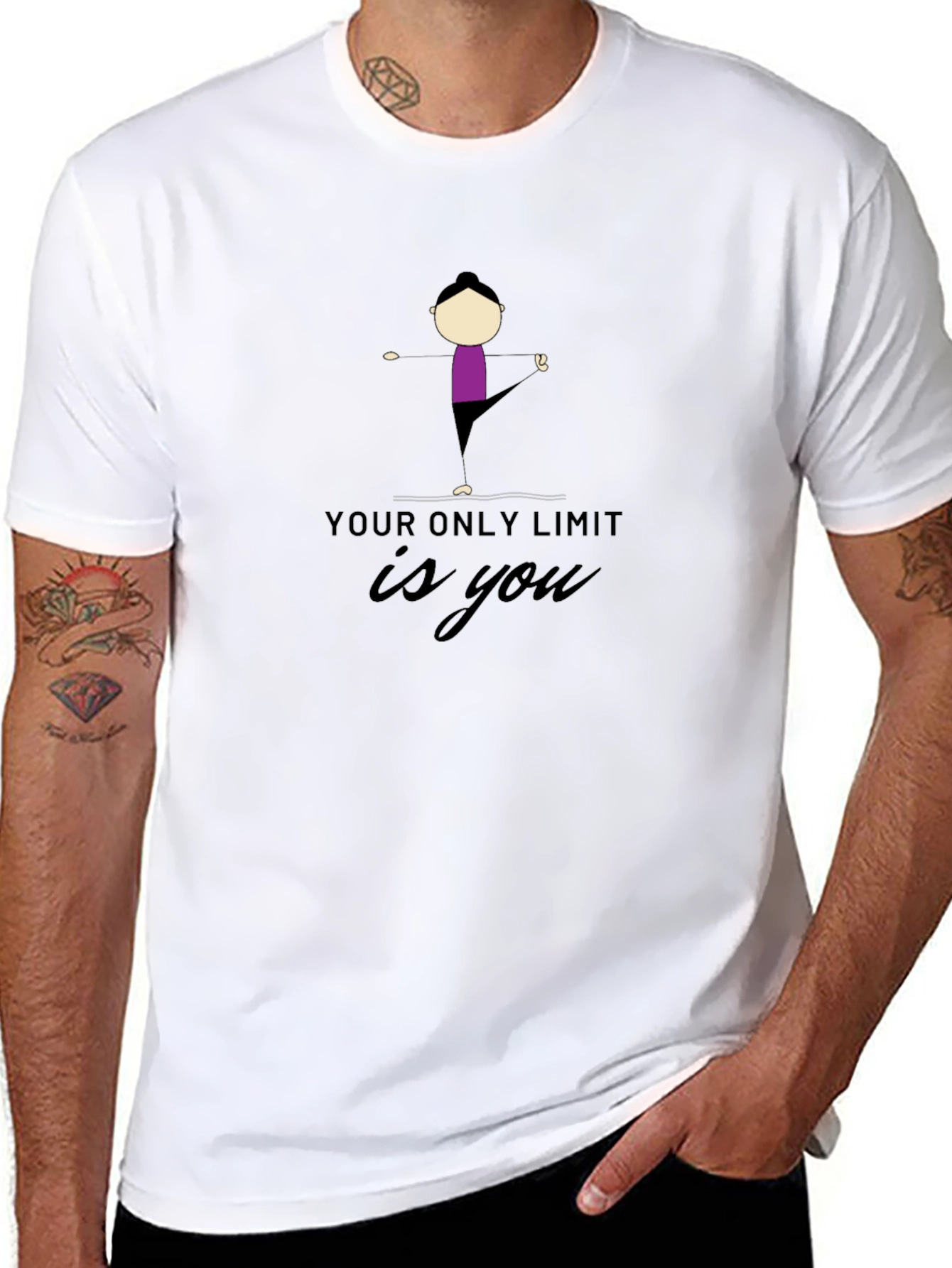 Yoga Limit T-Shirt - Black