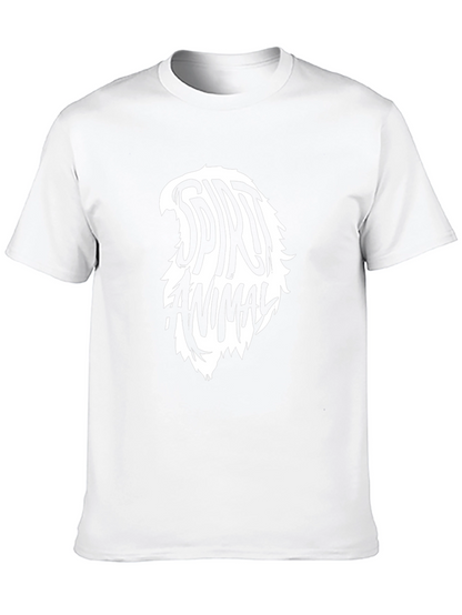 Spirit Animal Graphic Tee - Black