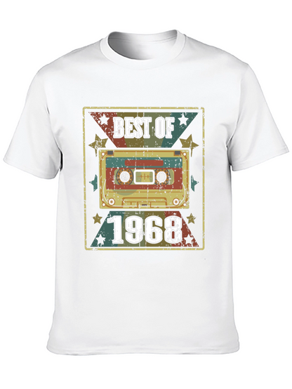 Best of 1968 Retro Cassette Tape T-Shirt