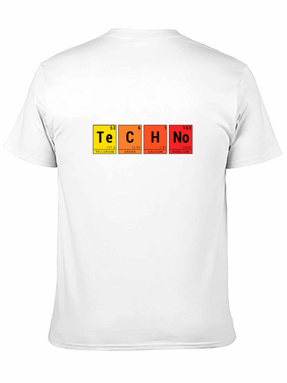 Techno Periodic Table T-Shirt - Science & Music Fusion