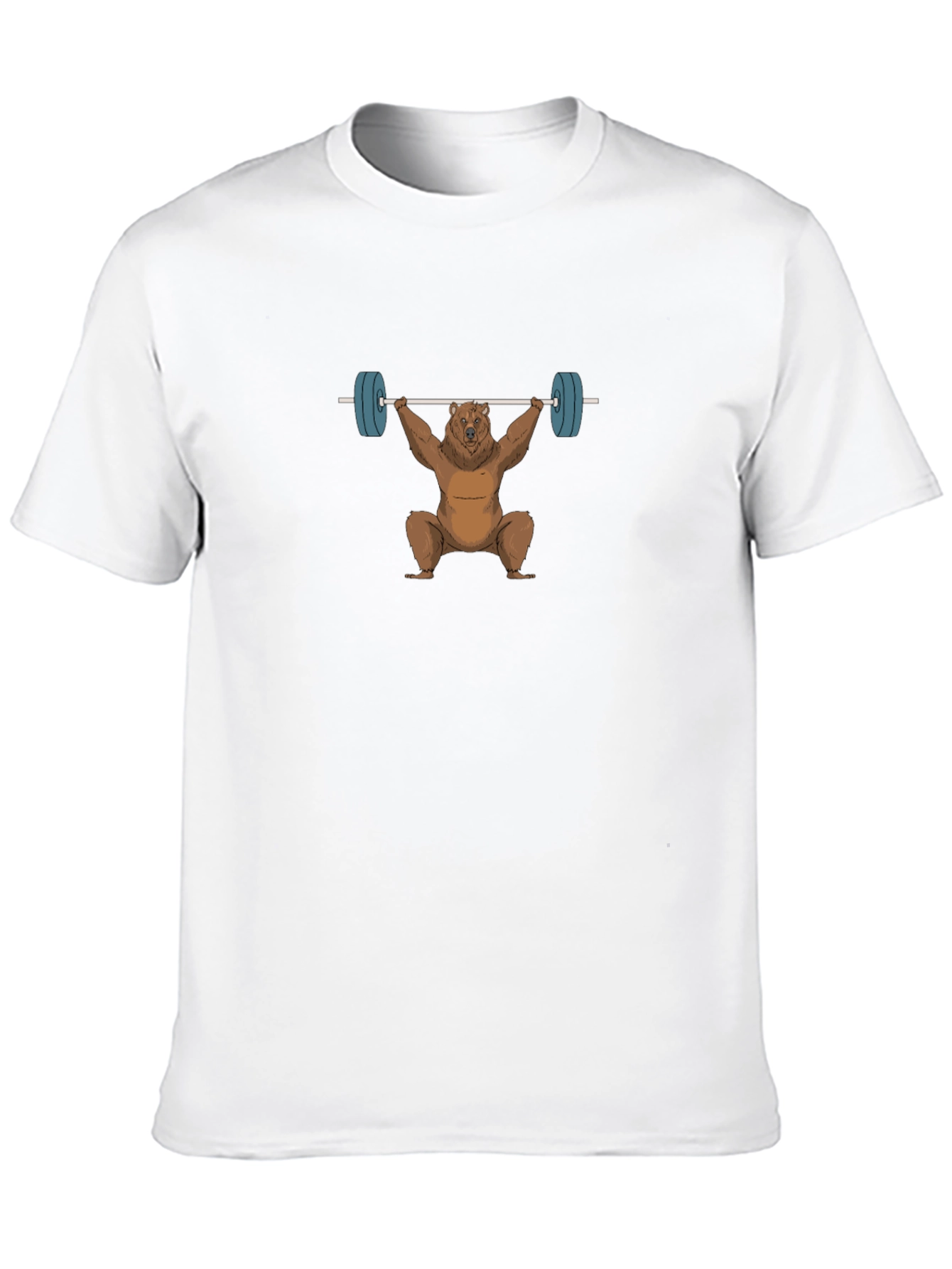 Bear Weightlifting T-Shirt - Black