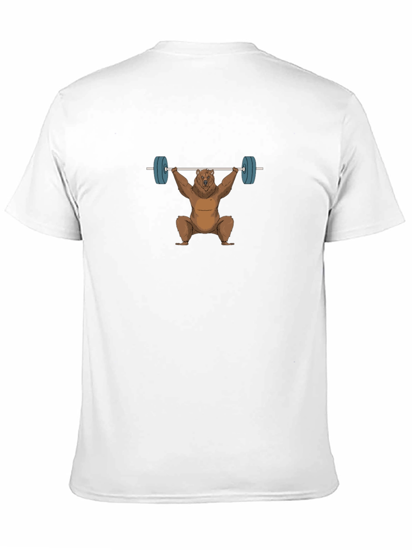 Bear Weightlifting T-Shirt - Black