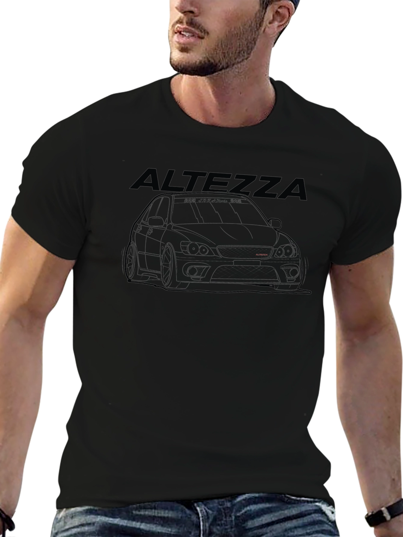 Altezza Car Graphic Tee - Black