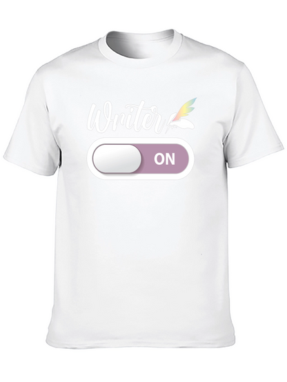 Writer ON T-Shirt - Creative Mode Activated!