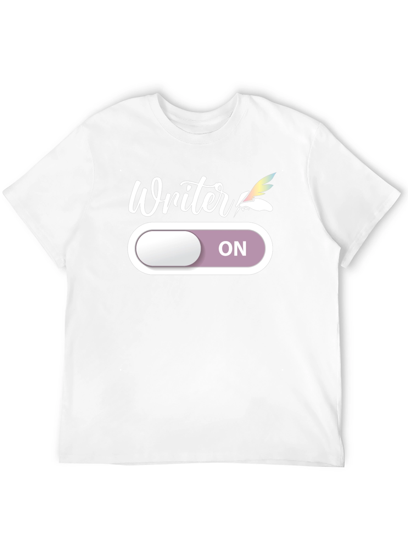 Writer ON T-Shirt - Creative Mode Activated!