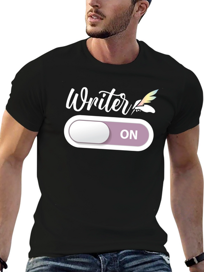 Writer ON T-Shirt - Creative Mode Activated!