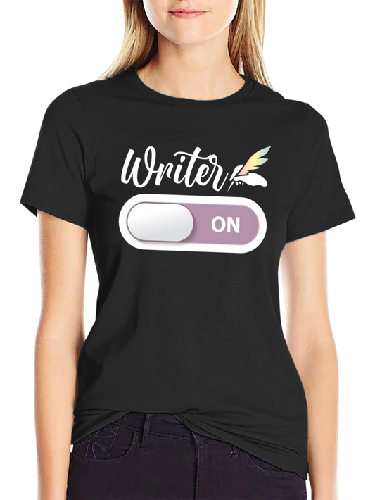 Writer ON T-Shirt - Creative Mode Activated!