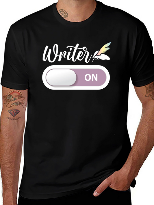 Writer ON T-Shirt - Creative Mode Activated!