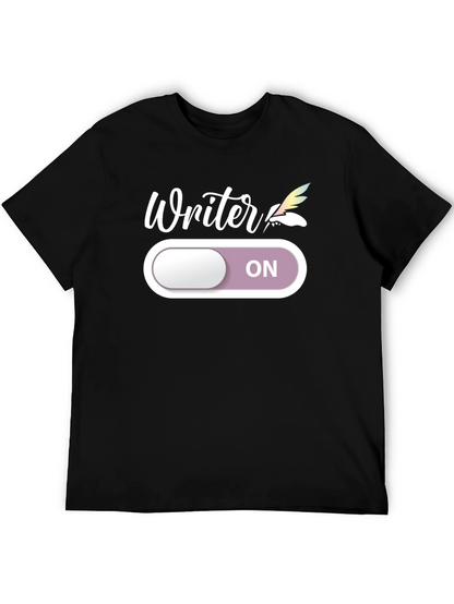 Writer ON T-Shirt - Creative Mode Activated!