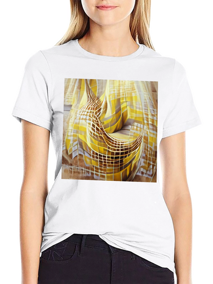 Abstract Banana Graphic Tee