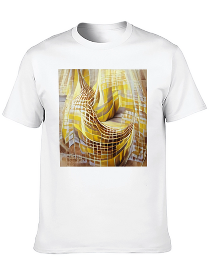 Abstract Banana Graphic Tee