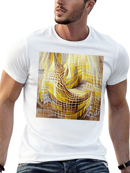 Abstract Banana Graphic Tee