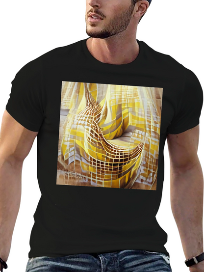 Abstract Banana Graphic Tee