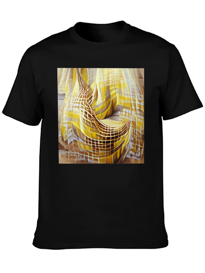 Abstract Banana Graphic Tee