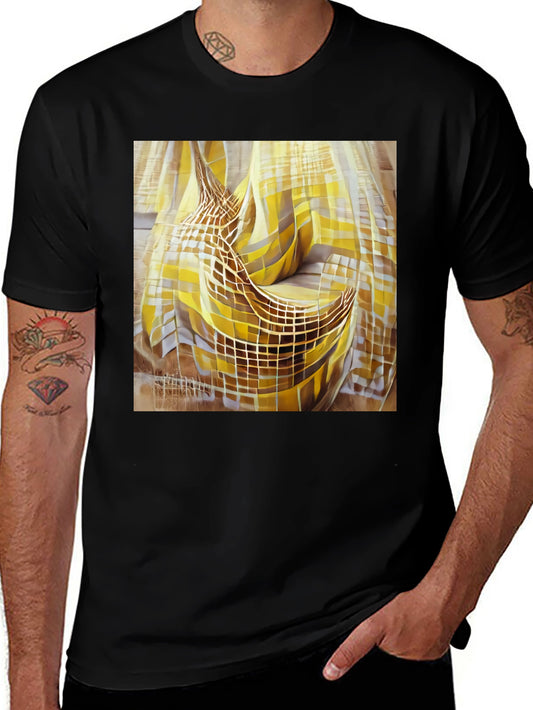 Abstract Banana Graphic Tee