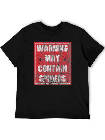 Warning: May Contain Spiders T-Shirt