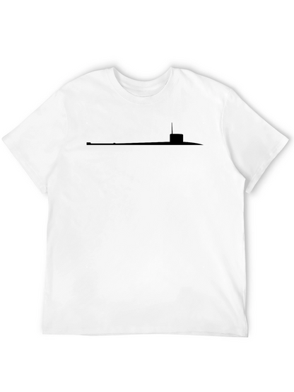 Black Submarine Silhouette T-Shirt