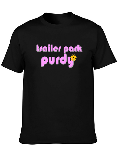 Trailer Park Purdy Black T-Shirt