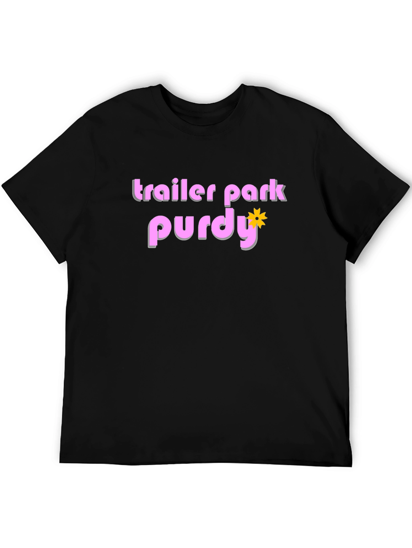 Trailer Park Purdy Black T-Shirt