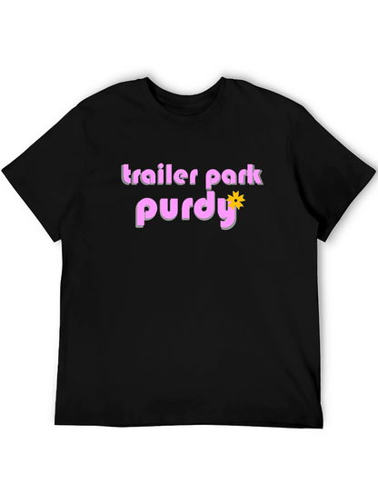 Trailer Park Purdy Black T-Shirt