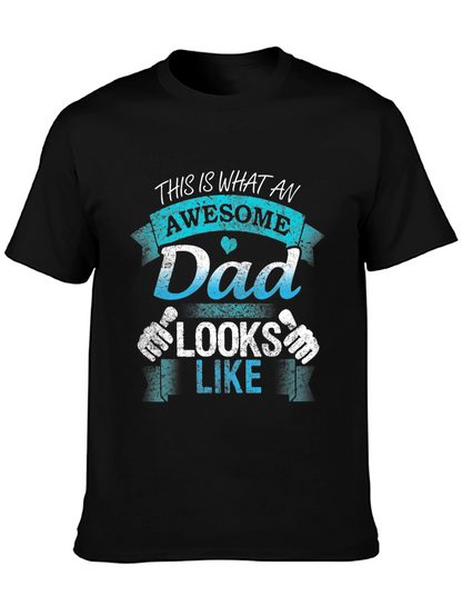 Awesome Dad T-Shirt - Novelty Graphic Tee