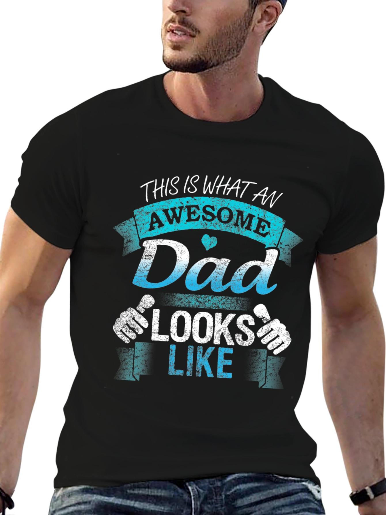 Awesome Dad T-Shirt - Novelty Graphic Tee