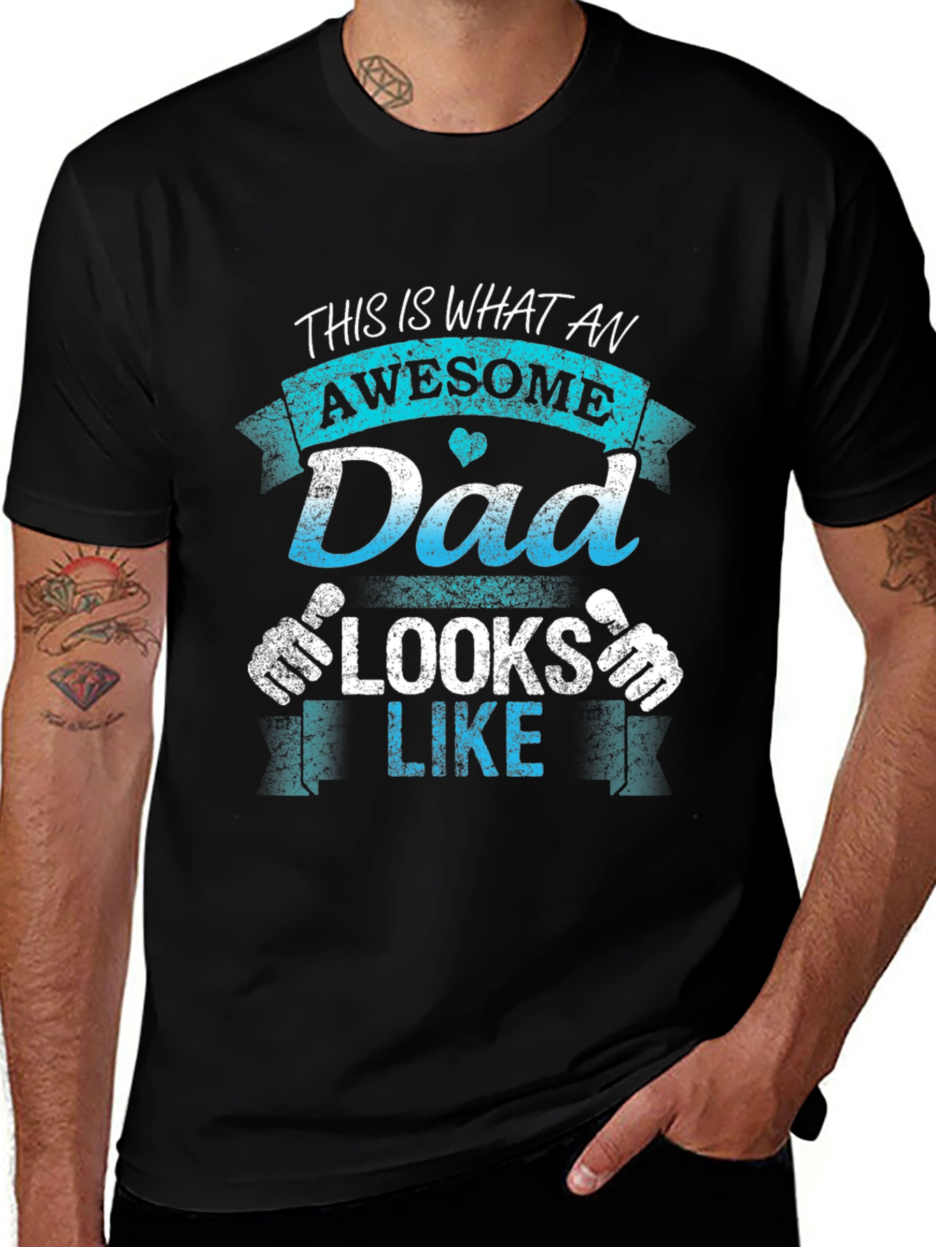Awesome Dad T-Shirt - Novelty Graphic Tee