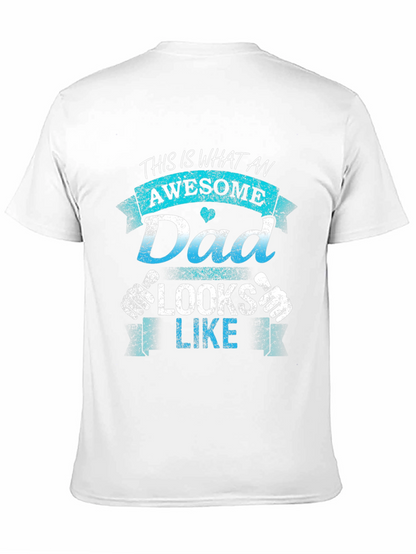 Awesome Dad T-Shirt - Novelty Graphic Tee