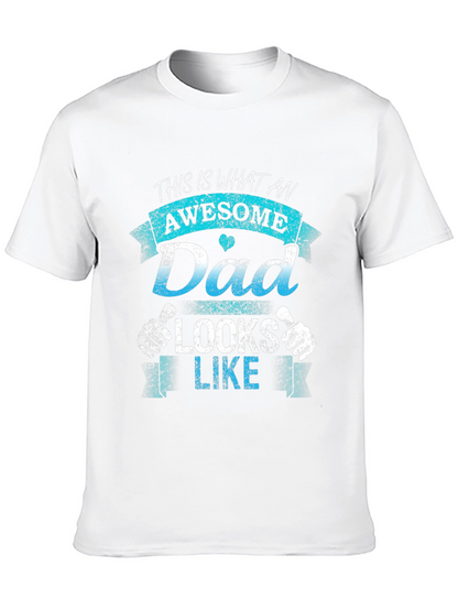 Awesome Dad T-Shirt - Novelty Graphic Tee