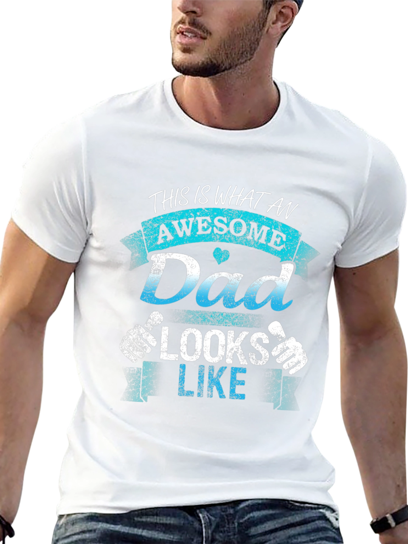 Awesome Dad T-Shirt - Novelty Graphic Tee