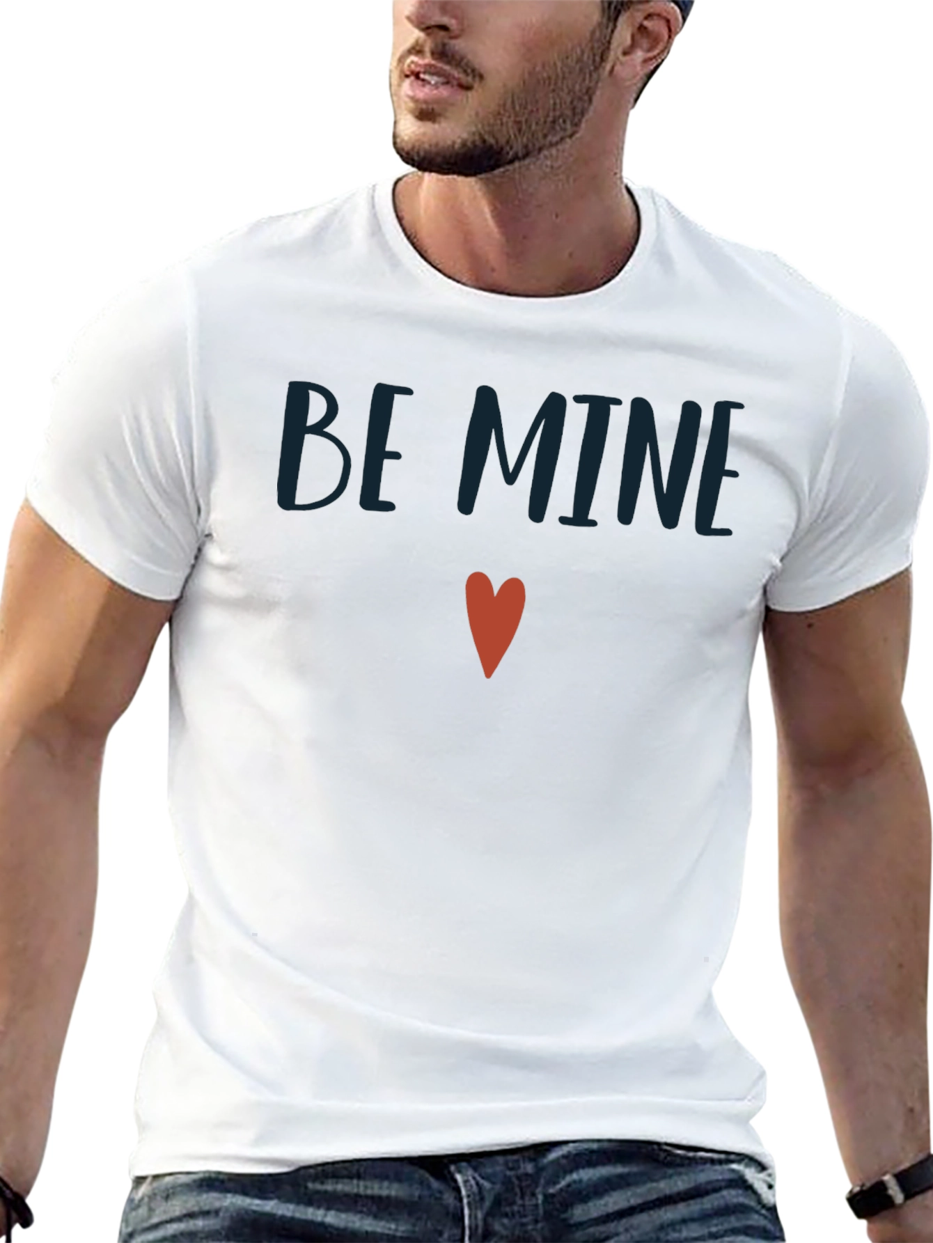 Be Mine Graphic Tee - Stylish Valentines Day Shirt