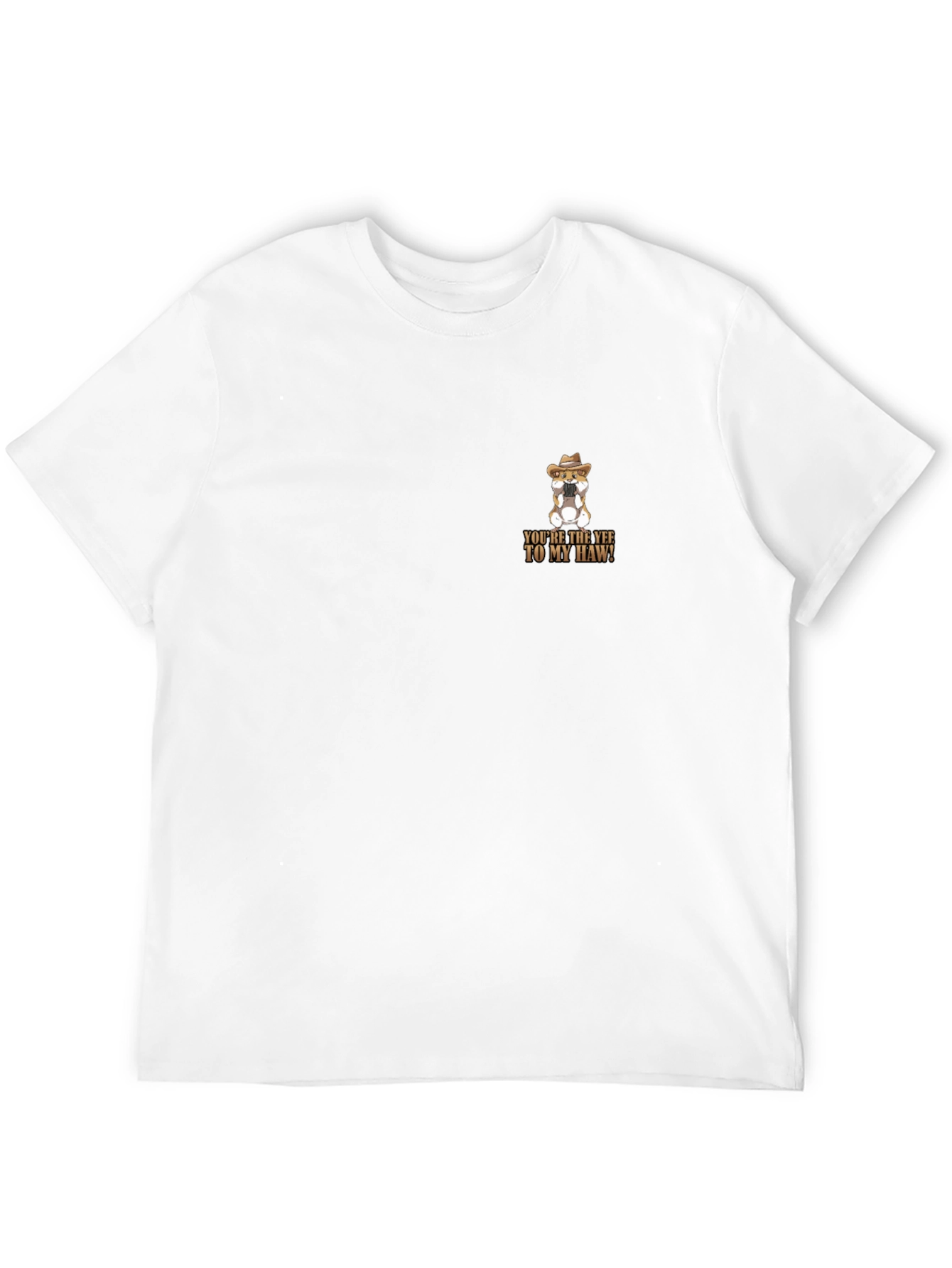 Yee to My Haw Cowboy Hamster Graphic Tee