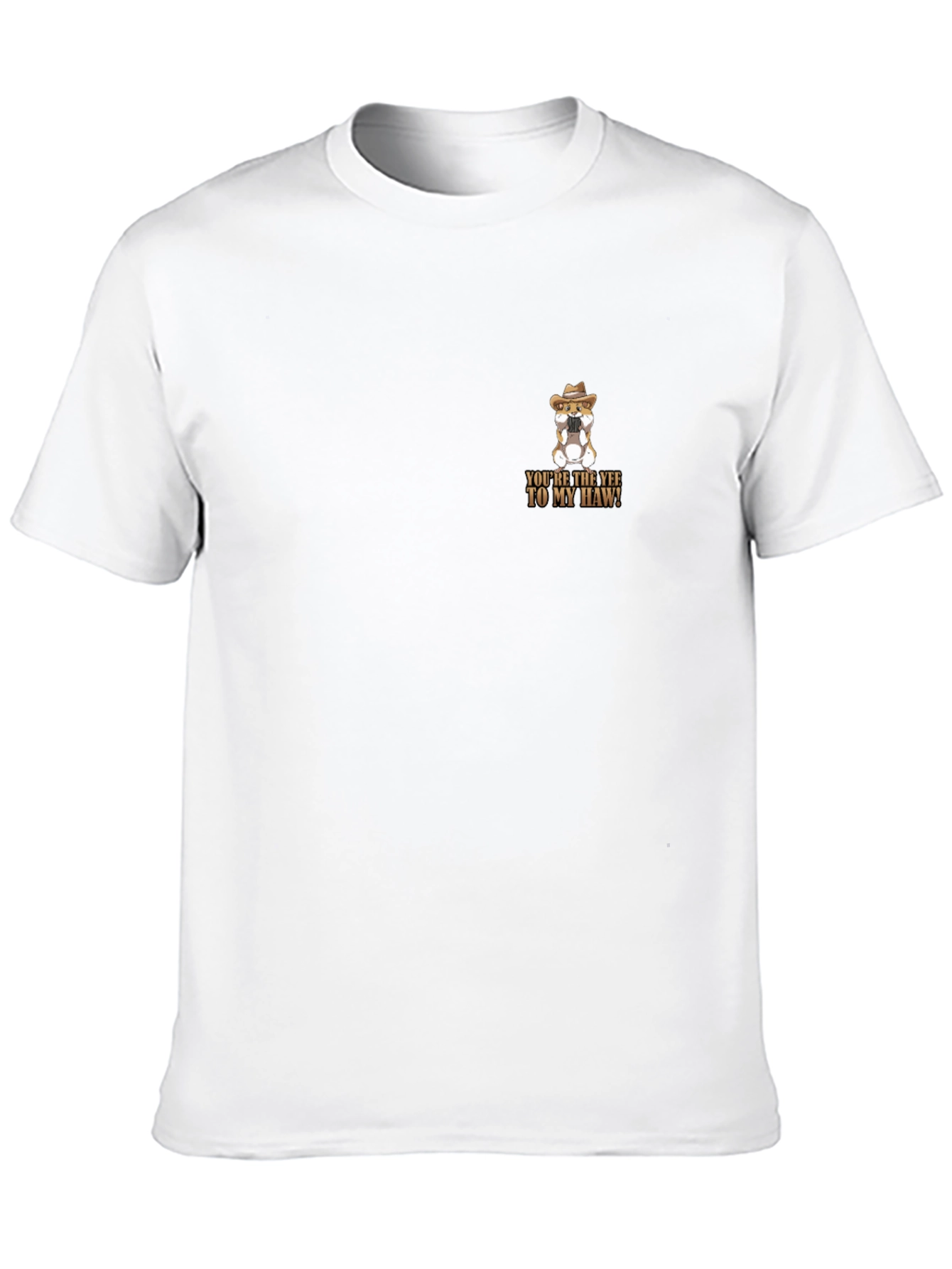 Yee to My Haw Cowboy Hamster Graphic Tee