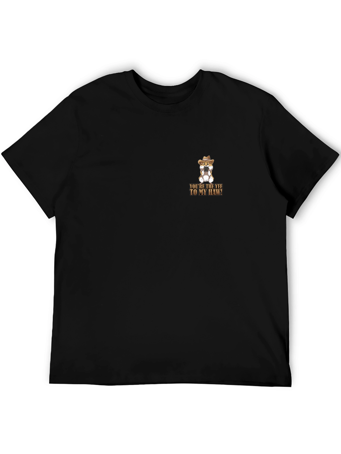 Yee to My Haw Cowboy Hamster Graphic Tee