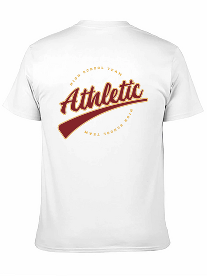 Athletic High School Team Black T-Shirt
