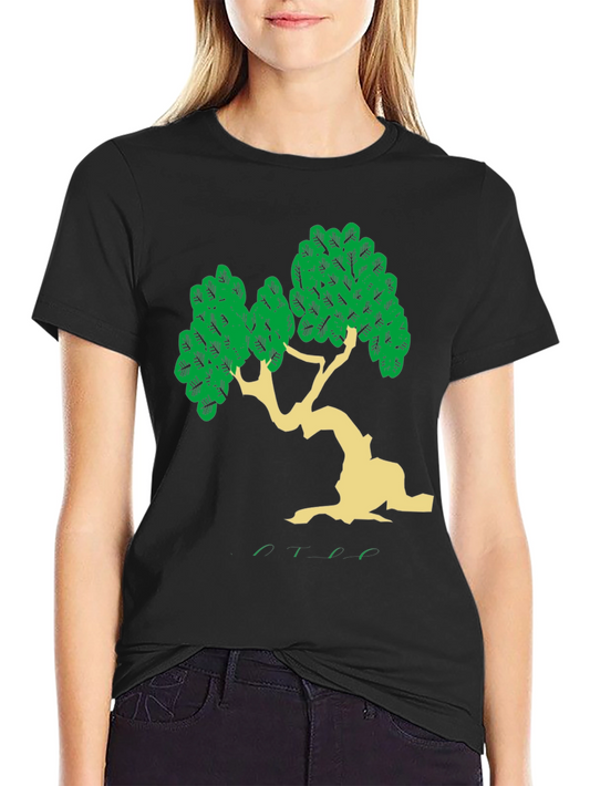 Bonsai Tree Graphic Tee - Casual Cool